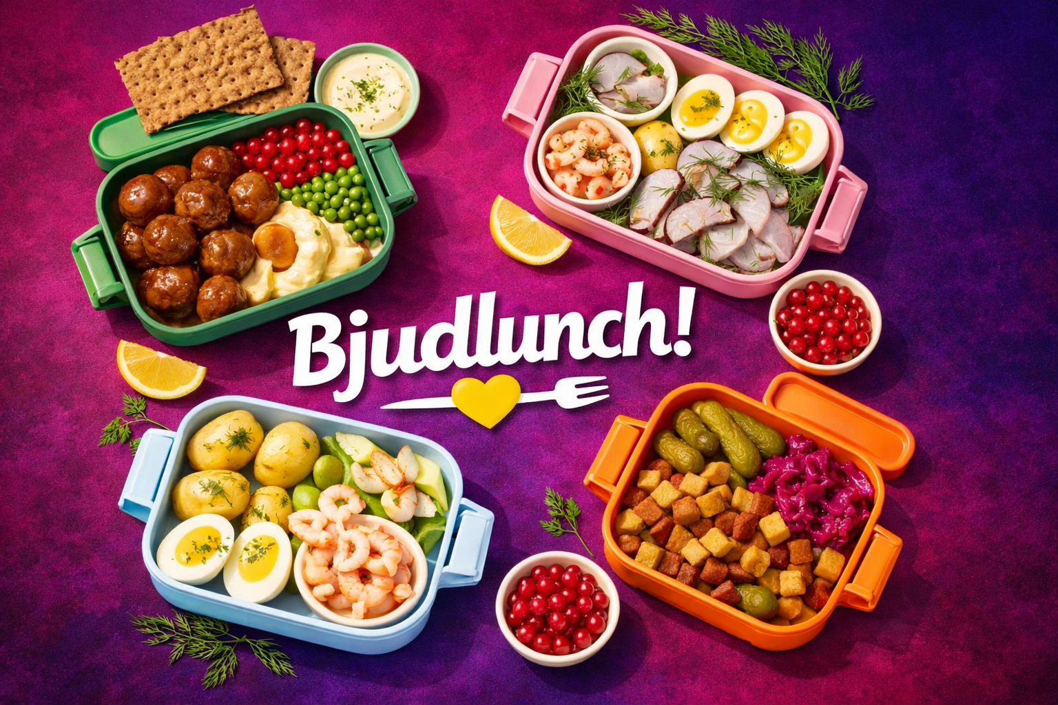 Bjudlunch