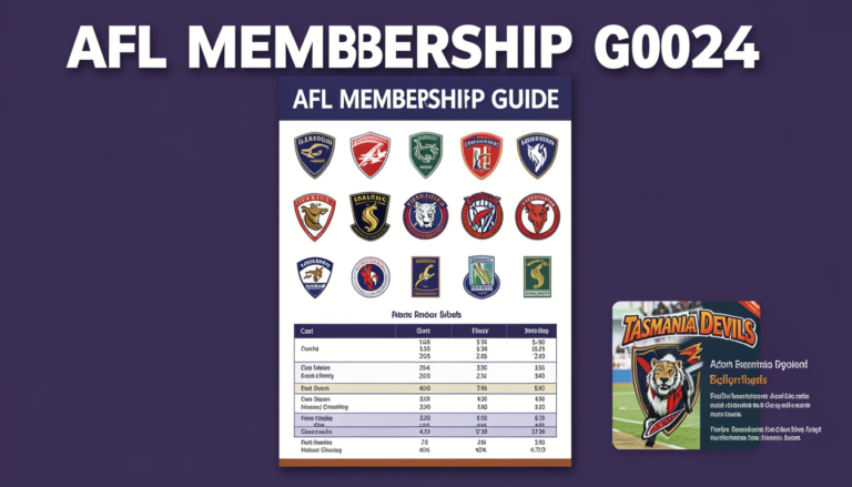 AFL Membership Guide 2024: Costs, Club Numbers & Tassie Devils Info