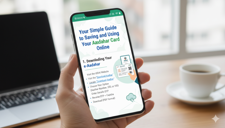 Your Simple Guide to Saving and Using Your Aadhar Card Online